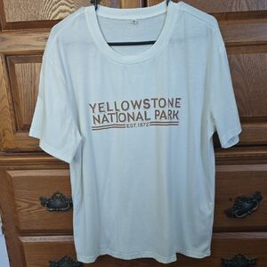 Yellowstone National Park White T-Shirt